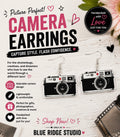 Camera Earrings