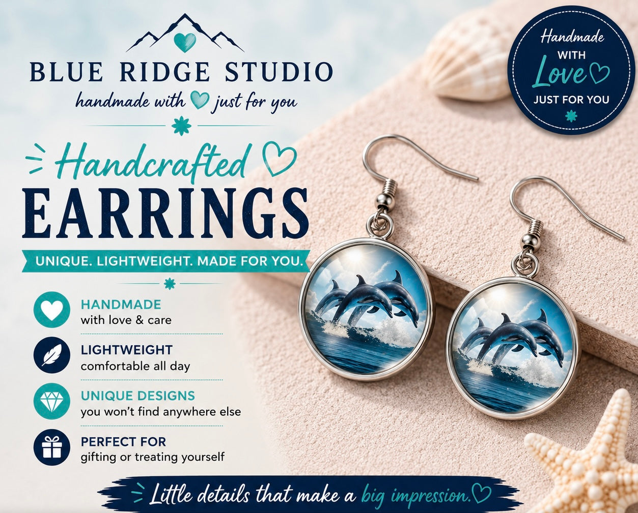 Dolphin Earrings