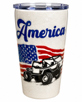 America Jeep Tumbler