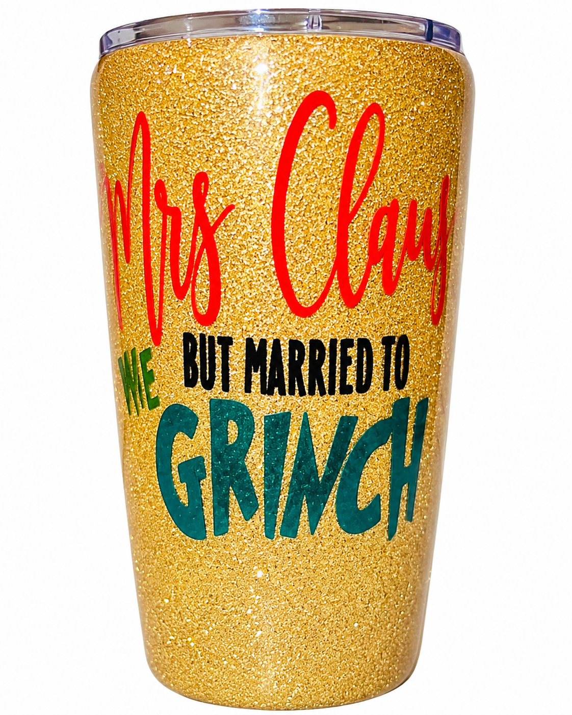 Mrs Claus but Married to the Grinch