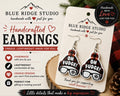 "Oh Fudge" Christmas Movie Earrings