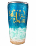 Salty Hair Don't Care Tumbler