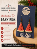 Watermelon Slice Earrings
