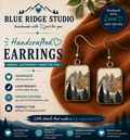 Geometric Mountain Earrings