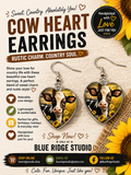 Cow Earrings
