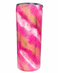 Pink & Gold Marble Glitter