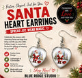 Santa Earrings