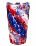 Patriotic Stars & Swirls Tumbler
