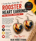 Rooster Earrings