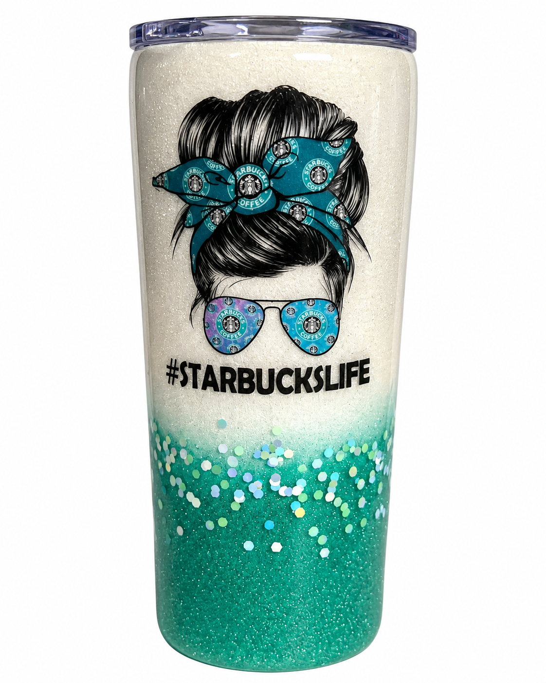 #StarbucksLife Messy Bun Tumbler