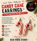 Candy Cane Earrings