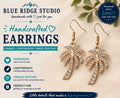 Gold Palm Tree Earrings