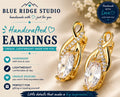 Small Gold Diamond Earrings