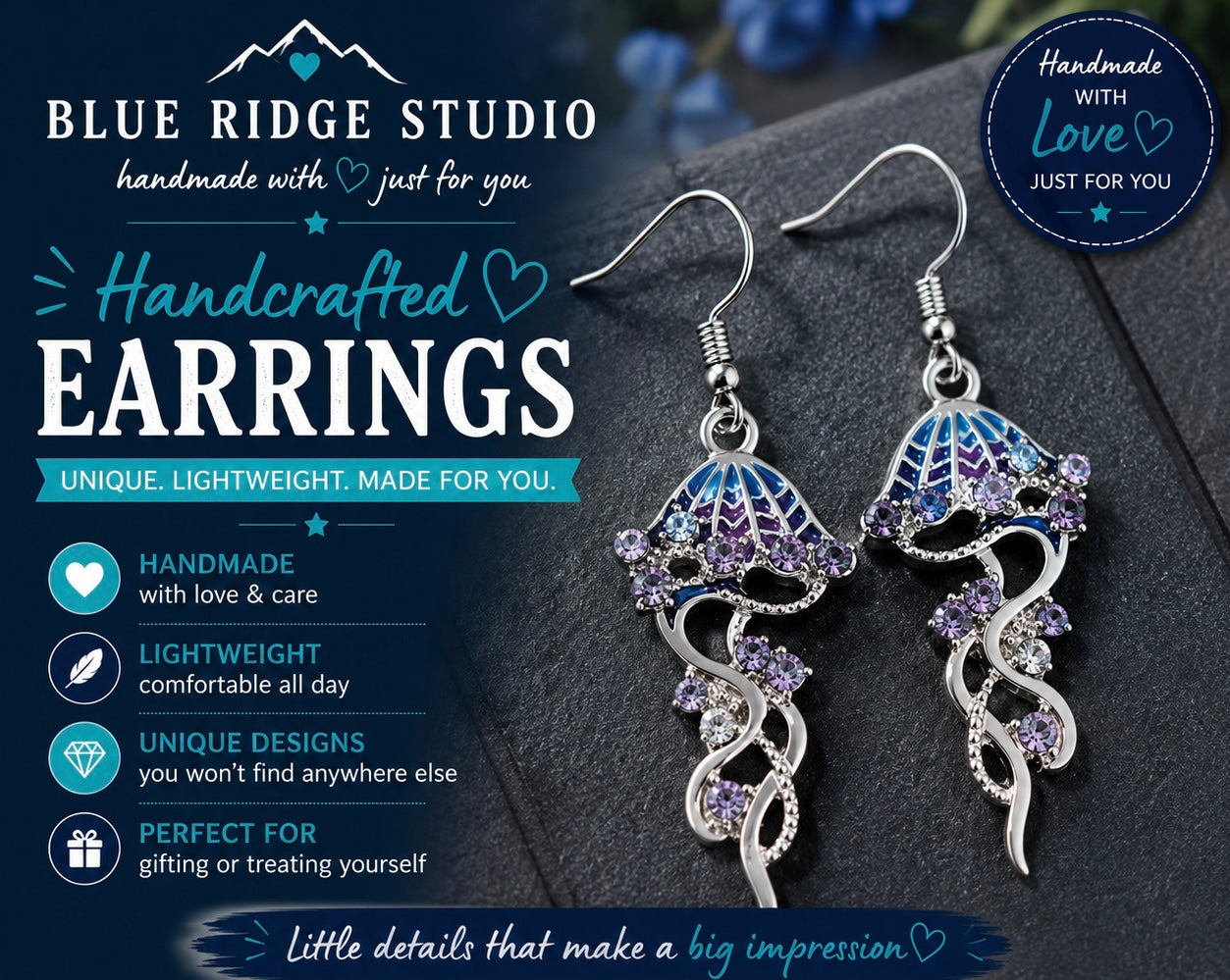 Jellyfish Earrings