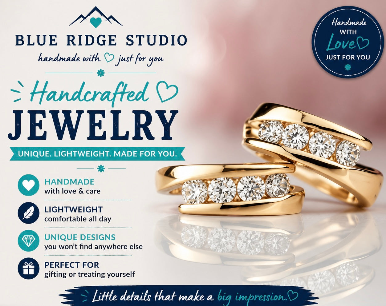 Gold Diamond Earrings