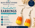Candy Corn Earrings